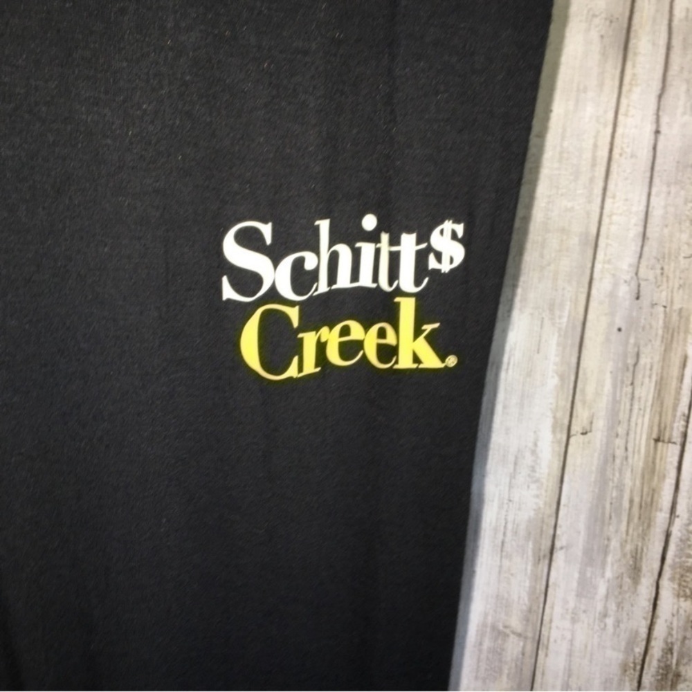 Schitts Creek Black High Rise Wide Leg Pants - Picture 4 of 5